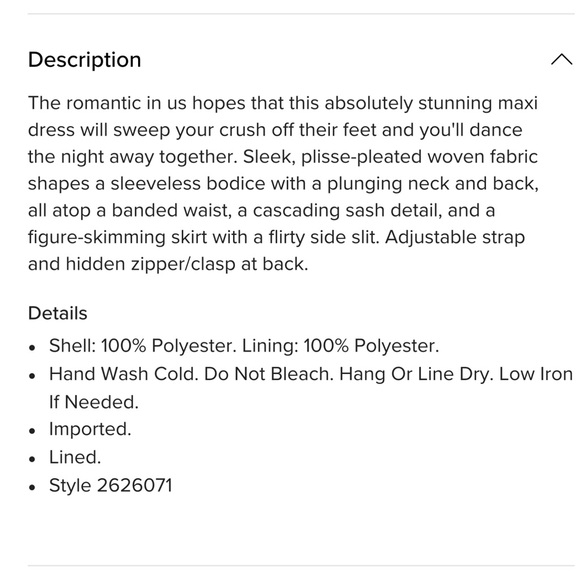 Lulus Melitta Light Blue Plisse Pleated Sash V-Neck Sleeveless Maxi Dress NWT M - Picture 13 of 13